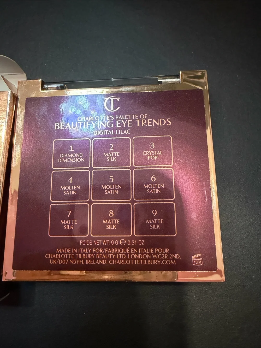 Charlotte Tilbury Beautying Eye Trends Eyeshadow Palette - Digital Lilac
